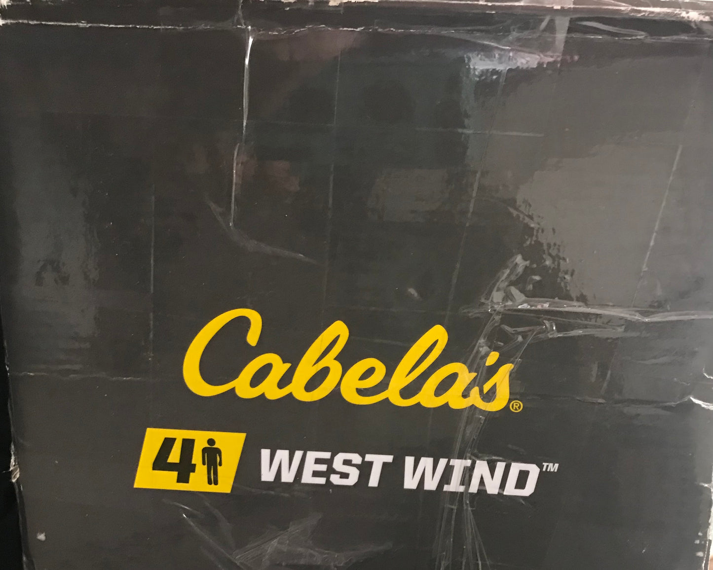 Cabela’s West Wind 4-Person Dome Tent (new)