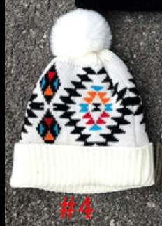 Aztec beanies