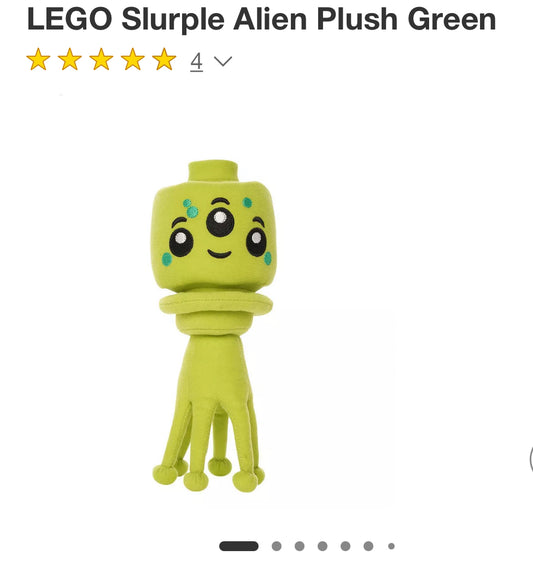 Slurple Alien Plush Green