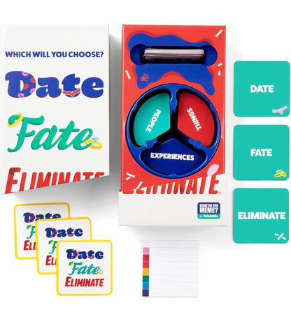 WHAT DO YOU MEME? Date Fate Eliminate — The Card Game That Tests Your Taste