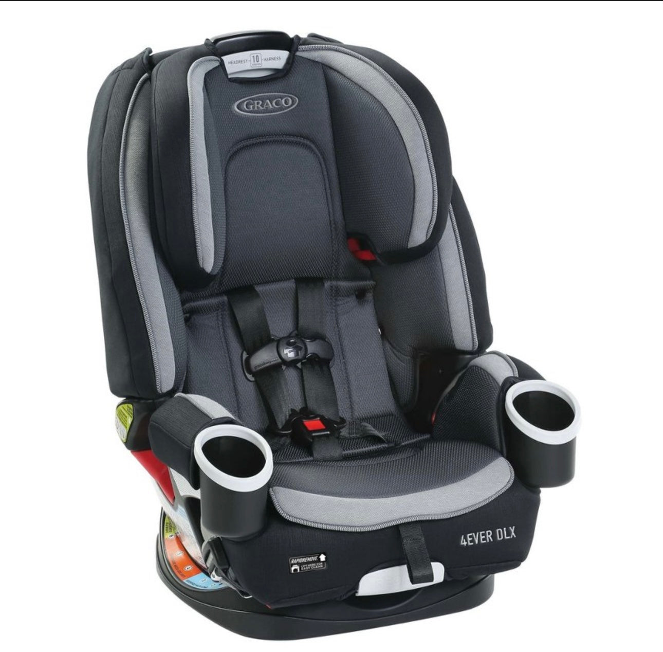 Graco 4Ever DLX All-In-One Convertible Car Seat-Aurora