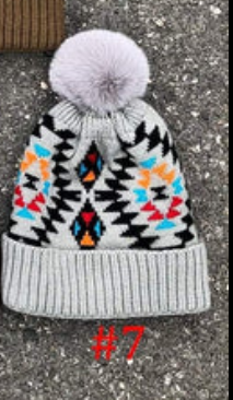 Aztec beanies