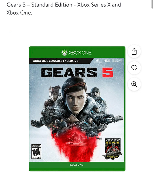 Gears 5 – Standard Edition -Xbox One.