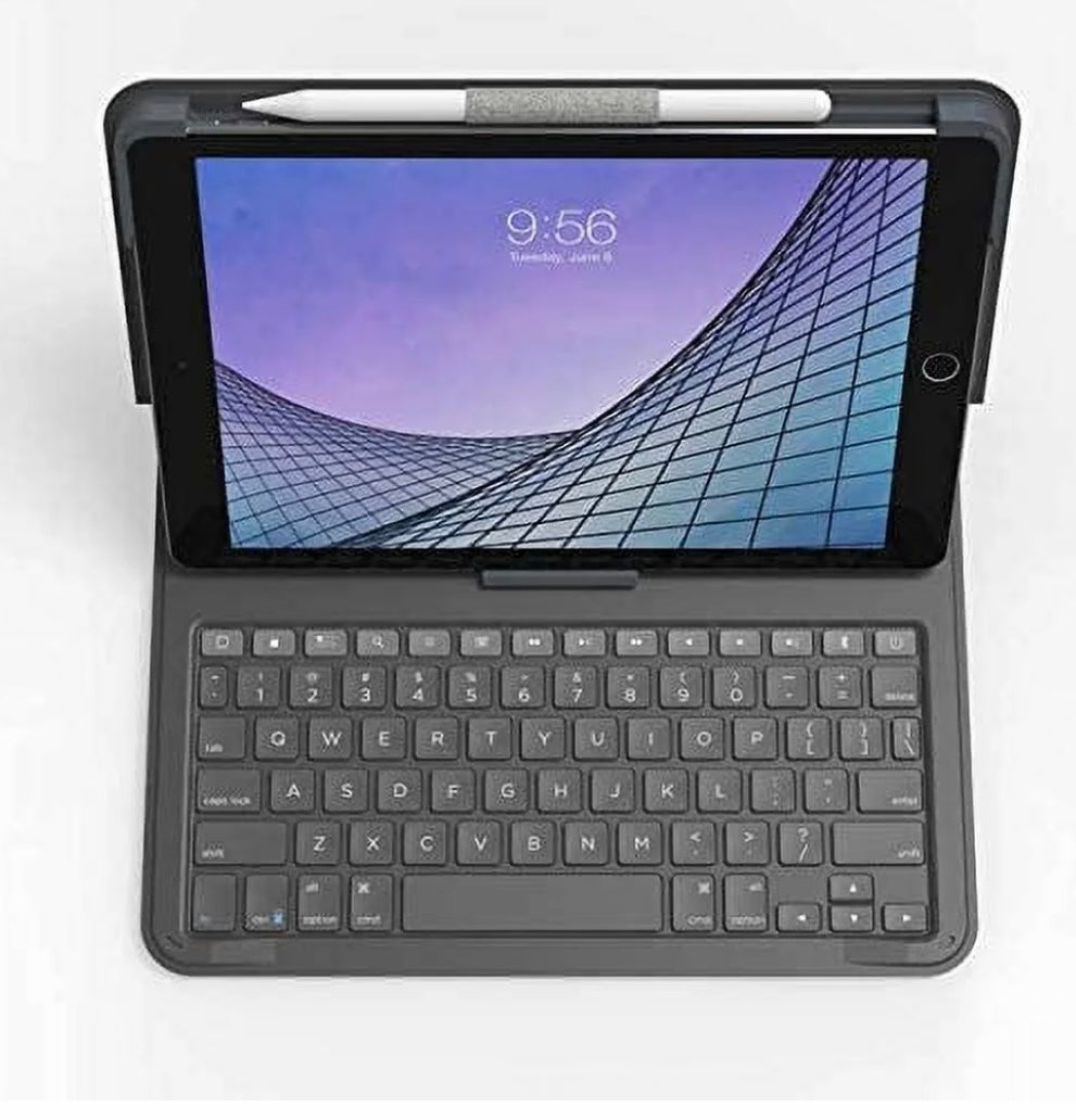 ZAGG - Messenger Folio 2 - Tablet Keyboard & Case for 10.2-inch iPad, 10.5-inch iPad/Air 3