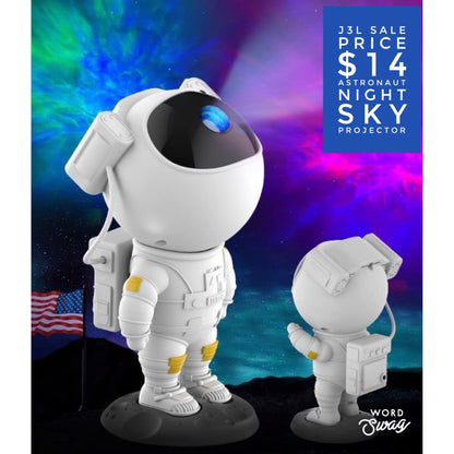 Astronaut Night Sky Projector