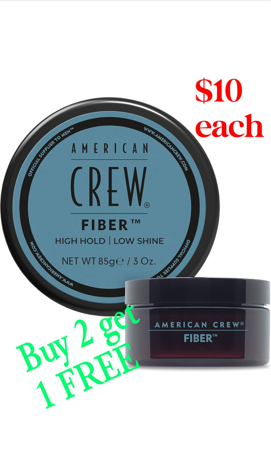 American Crew Men's Hair Fiber, Like Hair Gel with High Hold & Low Shine, 3 oz