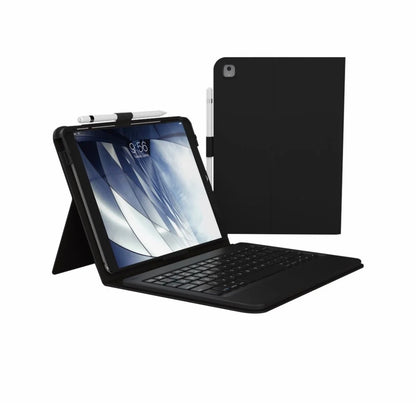 ZAGG Messenger Folio Wireless Case and Keyboard for iPad 10.2 & 10.5 (10th & 11th GEN), Black