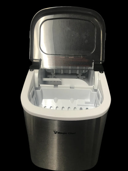 27 lbs. Bullet Ice Countertop Ice Maker in Stainless Steel