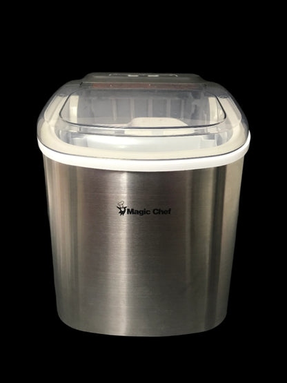 27 lbs. Bullet Ice Countertop Ice Maker in Stainless Steel