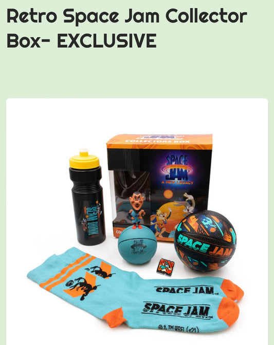 Retro Space Jam Collector Box- EXCLUSIVE