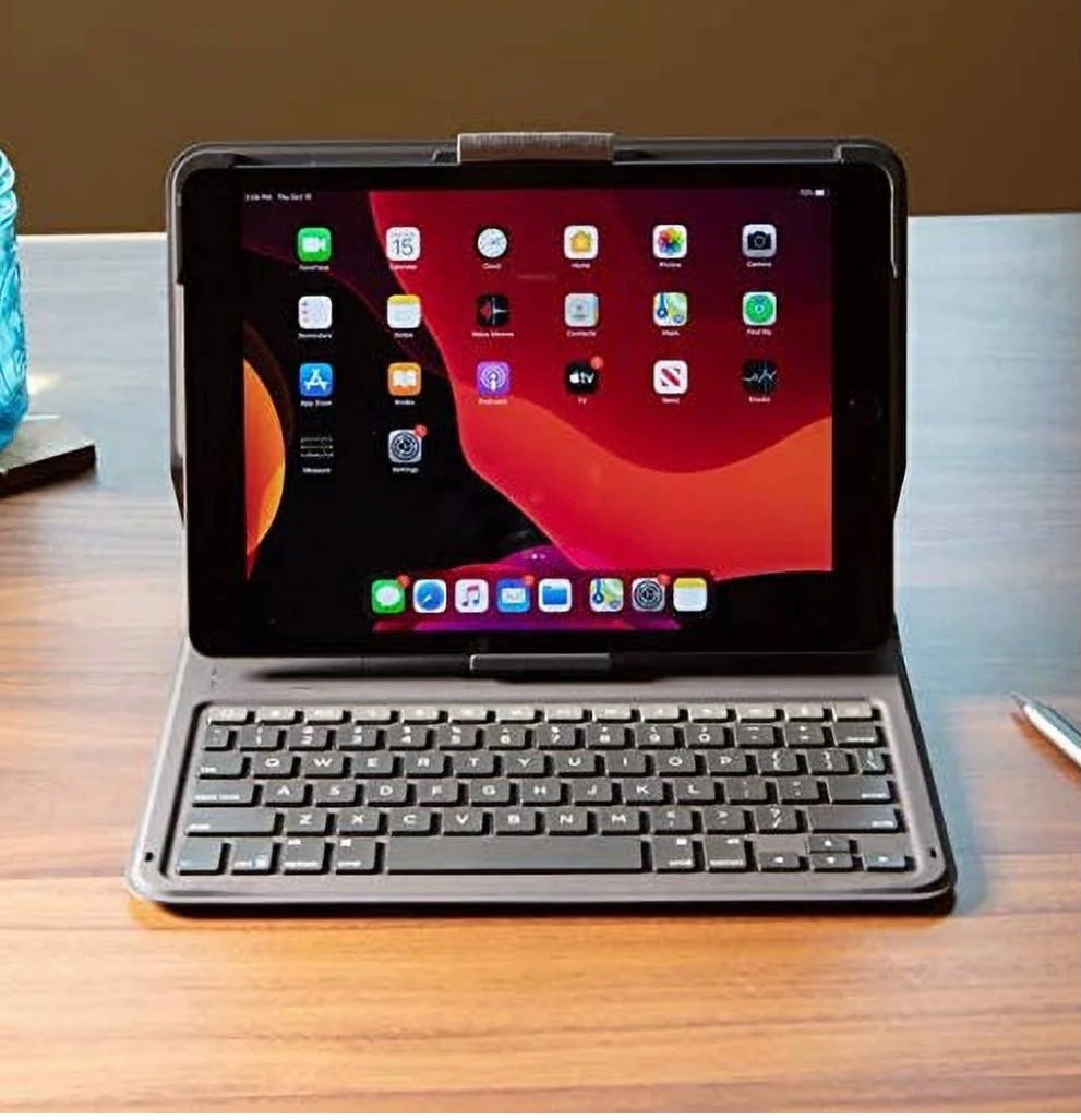 ZAGG - Messenger Folio 2 - Tablet Keyboard & Case for 10.2-inch iPad, 10.5-inch iPad/Air 3