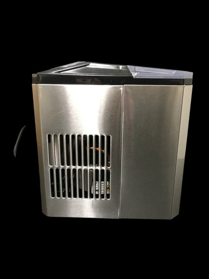 26 Pound Bullet Ice Countertop Ice Maker (silver)