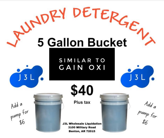 Similar to Gain Oxy - 5 gallon bucket Laundry Detergent