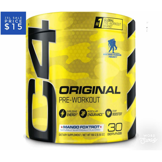 Pre-Workout, Mango Foxtrot, 6.56 oz (186 g) (best by 10/2024)