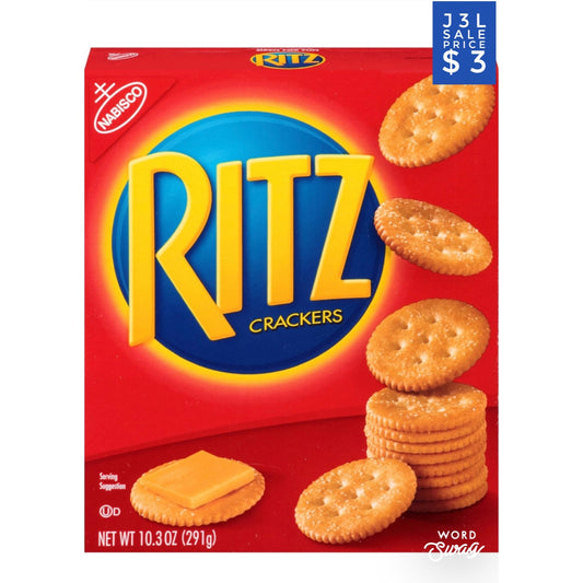 Ritz Original Cracker, 10.3 Ounce (Best by 2/16/2025)