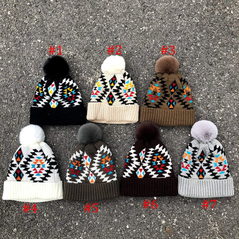 Aztec beanies