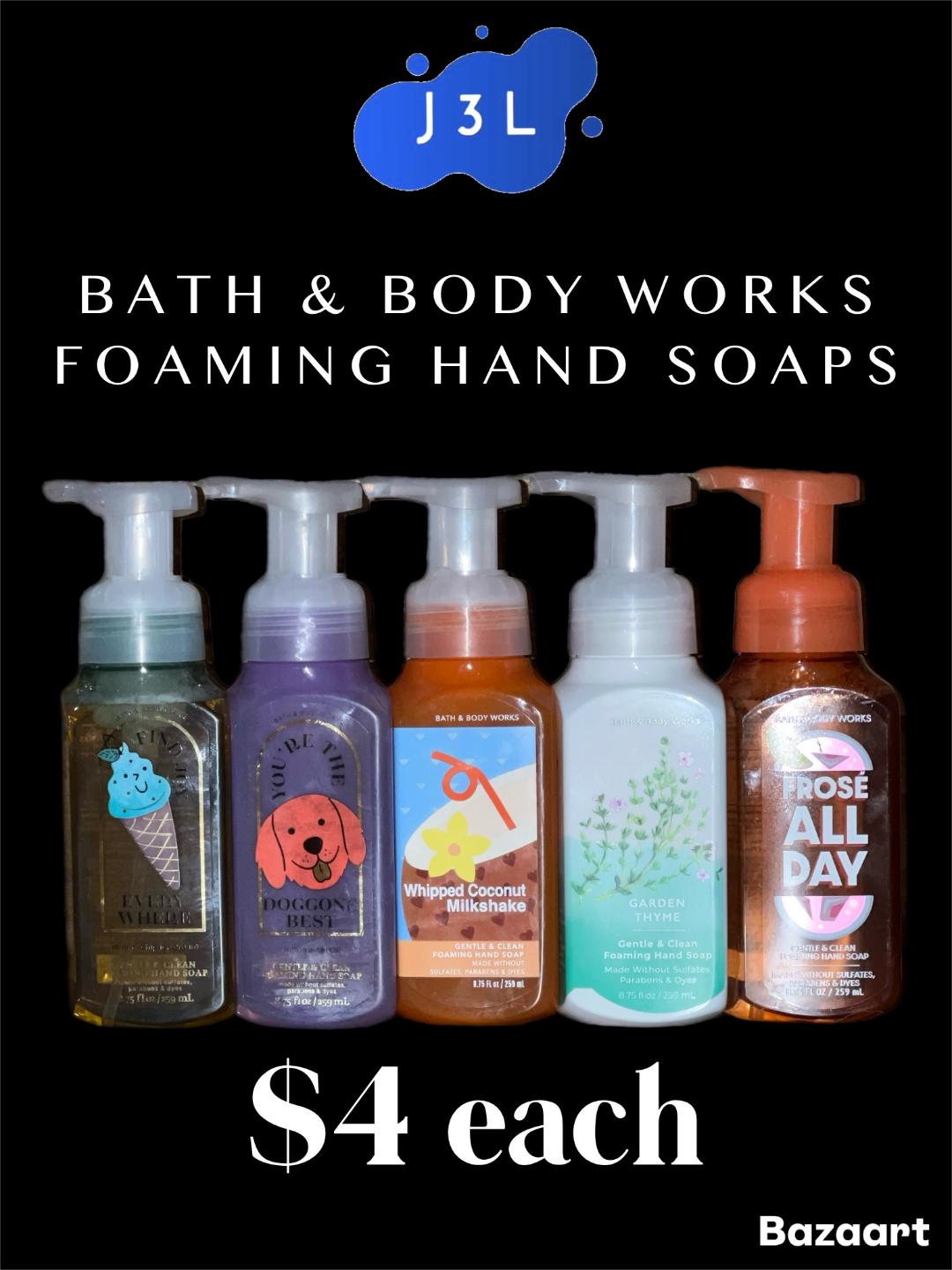 Bath & Body Works Gentle Clean Foaming Hand Soap Wash Foam