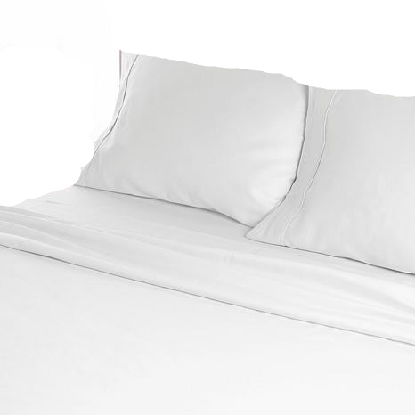 800 Thread-Count Smart Cool Sheet Set-White-Queen