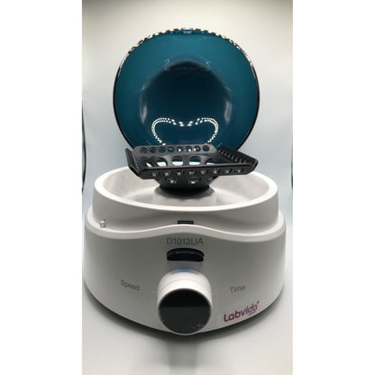 Upgraded Scientific Mini Centrifuge Machine with LCD Display and Compatible Rotor, Palm Micro centrifuge with high Speed Range from 2000-100