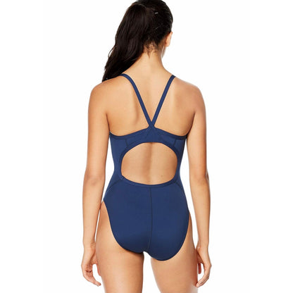 Speedo Women's Swimsuit One Piece Endurance+ Flyback Solid Adult Team Colors