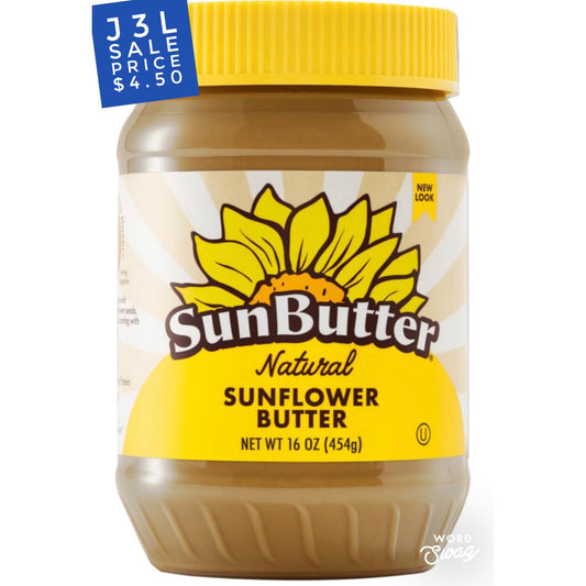 SunButter Natural Sunflower Butter 16 Oz. (Best by 02/2025)