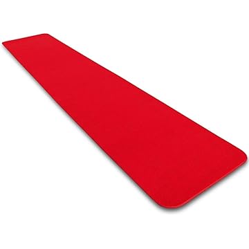 House, Home and More Red Carpet Aisle Runner - 4 Feet x 20 Feet