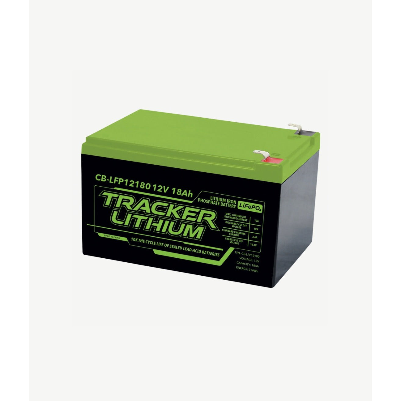 12V Lithium Iron Phosphate Accessory Battery